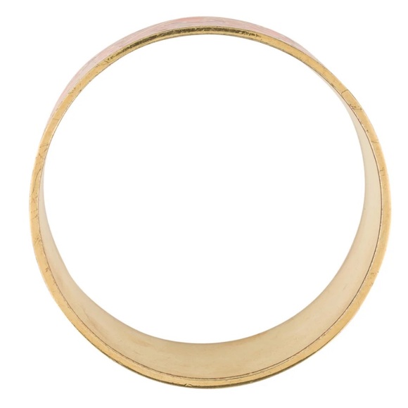 16k Gold Plated Tory Burch Cuff Bracelet - Picture 3 of 3